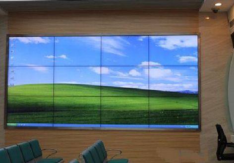 禹州液晶拼接屏的另类用法。